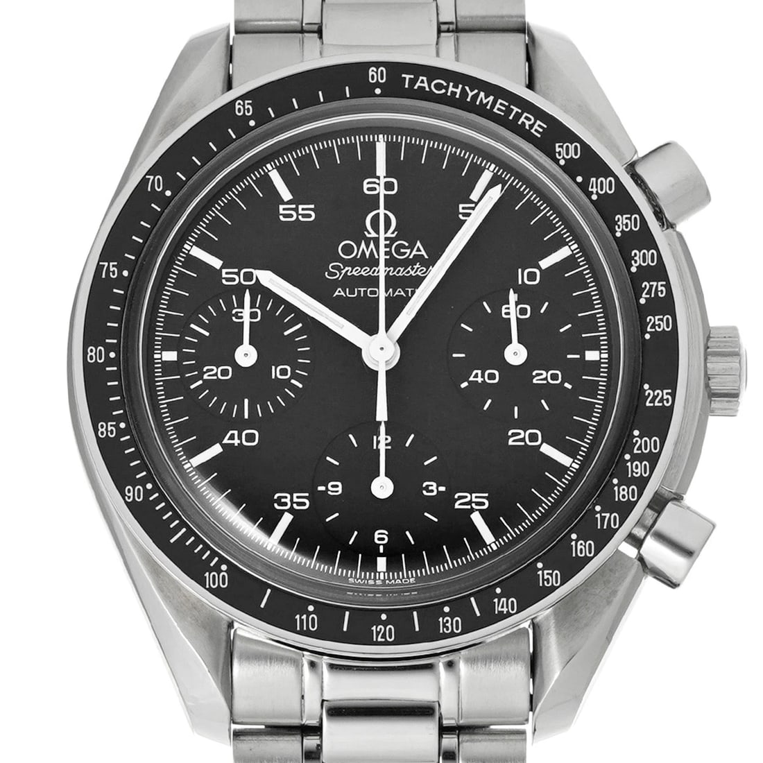OMEGA SPEEDMASTER AUTOMATIC BLACK WATCH - 4
