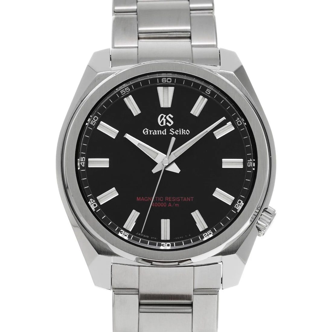 GRAND SEIKO SPORTS COLLECTION QUARTZ BLACK WATCH: Grand Seiko Sports collection Quartz black Watch Brand: Grand Seiko Type/Style: Wristwatch Material: Band Material Stainless steel, Case Material Stainless steel Color: Dial Color black Size: Case