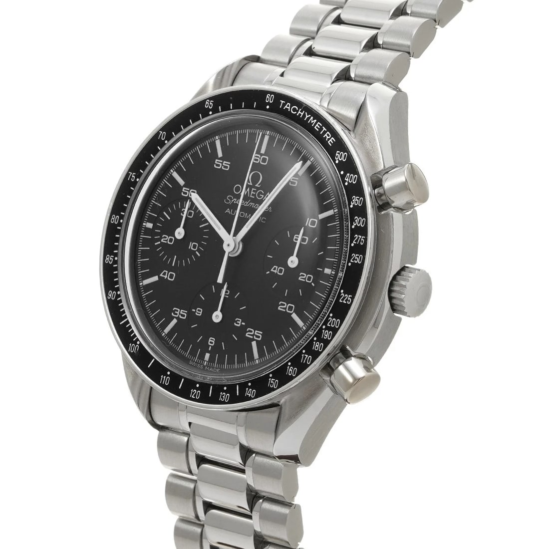 OMEGA SPEEDMASTER AUTOMATIC BLACK WATCH - 2