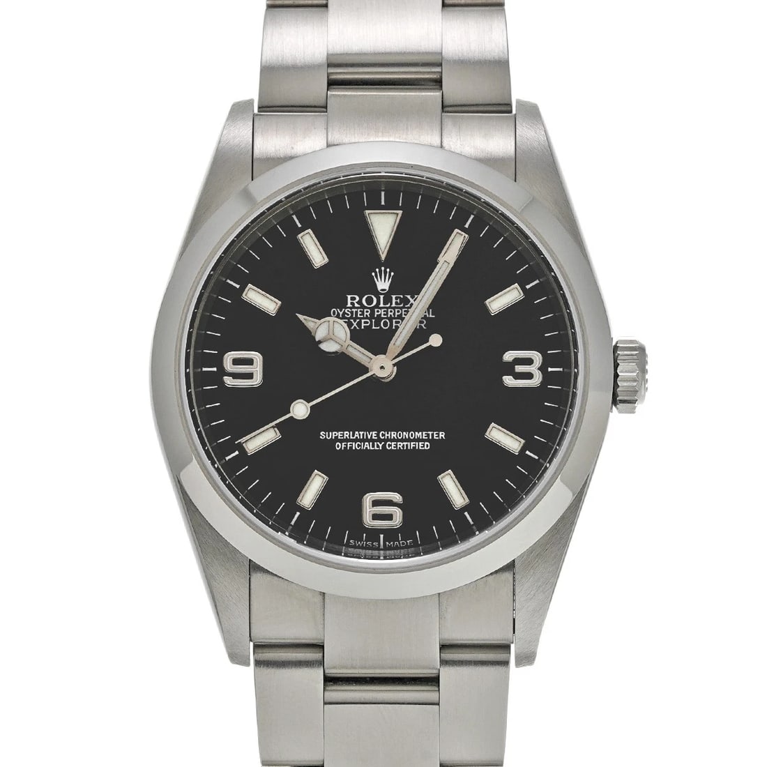 ROLEX EXPLORER BLACK WATCH (1 of 4)