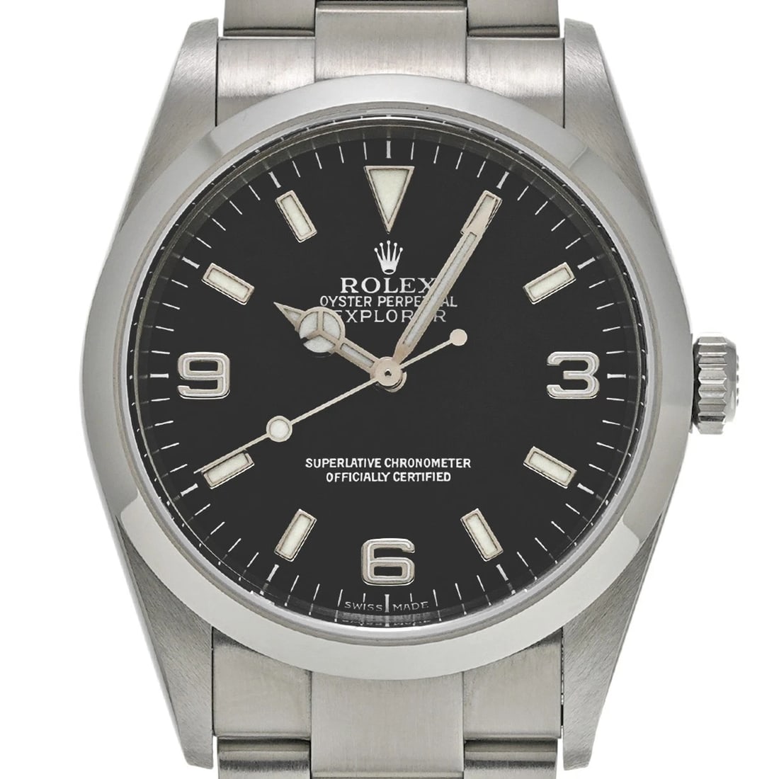 ROLEX EXPLORER BLACK WATCH - 4