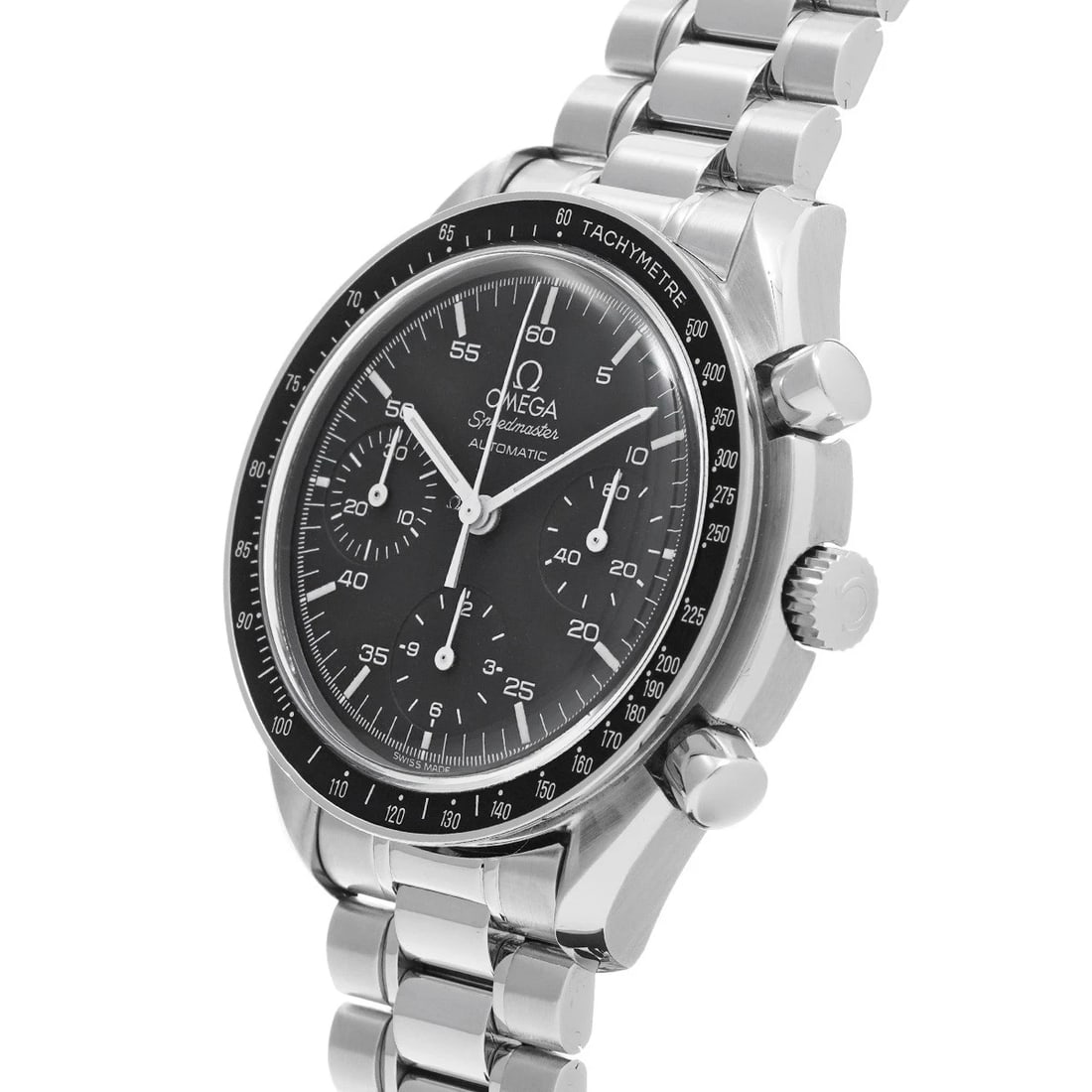 OMEGA SPEEDMASTER AUTOMATIC BLACK WATCH - 2