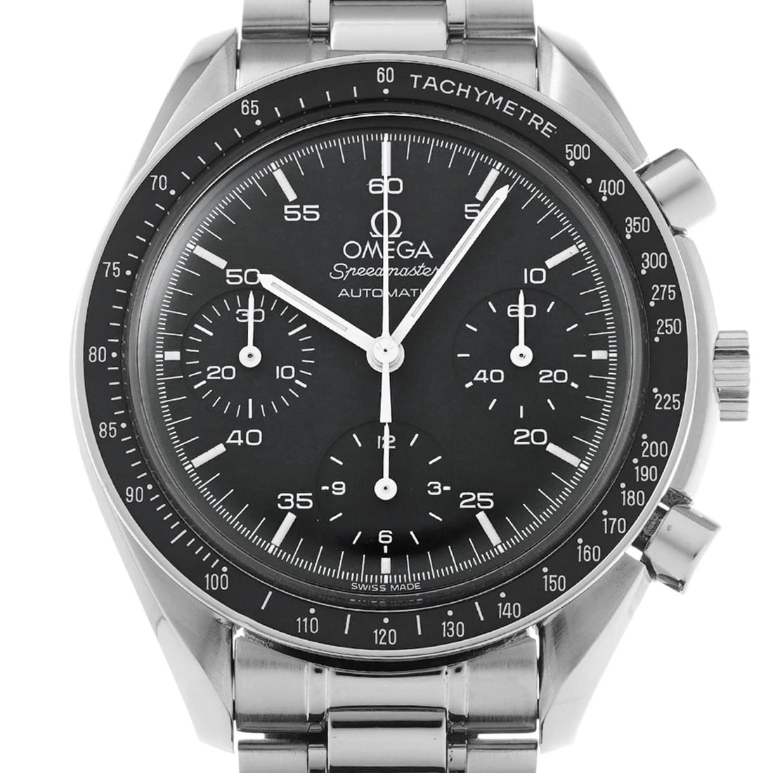 OMEGA SPEEDMASTER AUTOMATIC BLACK WATCH - 4