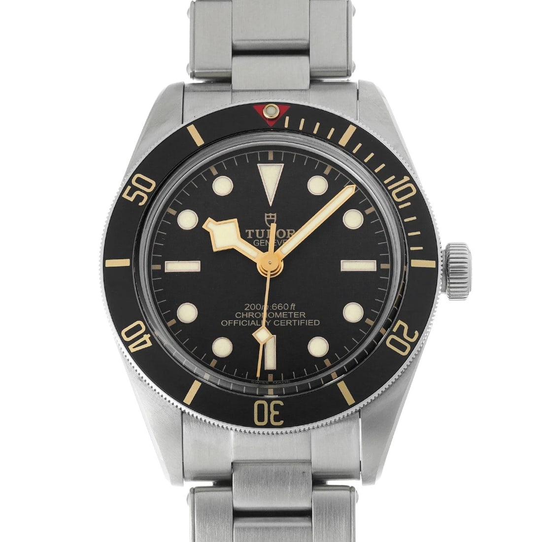TUDOR BLACK BAY 58 BLACK WATCH: TUDOR Black Bay 58 black Watch Brand: TUDOR Type/Style: Wristwatch Material: Band Material Stainless steel, Case Material Stainless steel Color: Dial Color black Size: Case Size H/about 39mm W/about 3