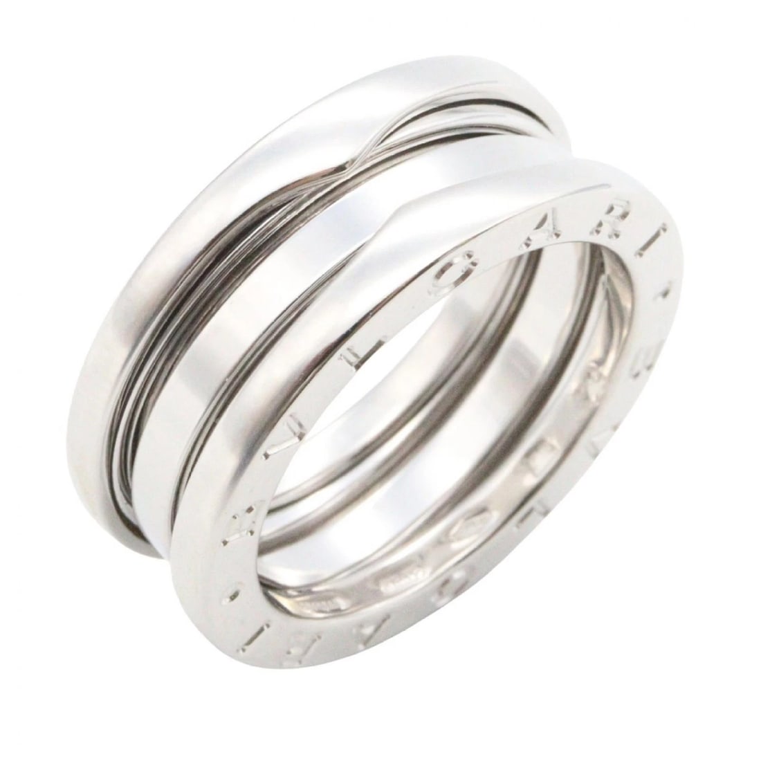 BVLGARI B-ZERO1 3 BANDS RING 750 18KWG (1 of 3)
