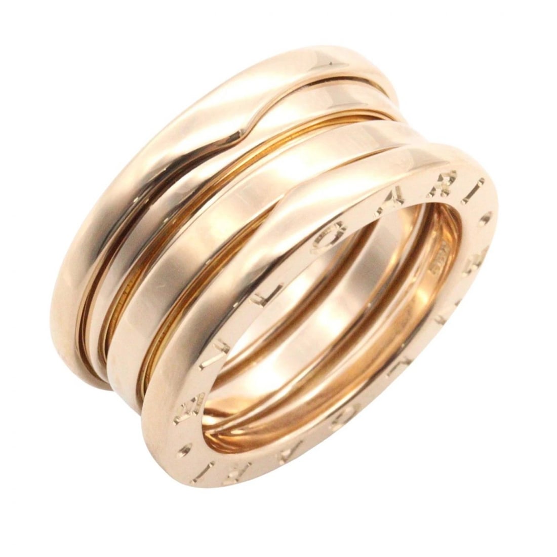 BVLGARI B-ZERO1 3 BANDS RING 18KRG (1 of 3)