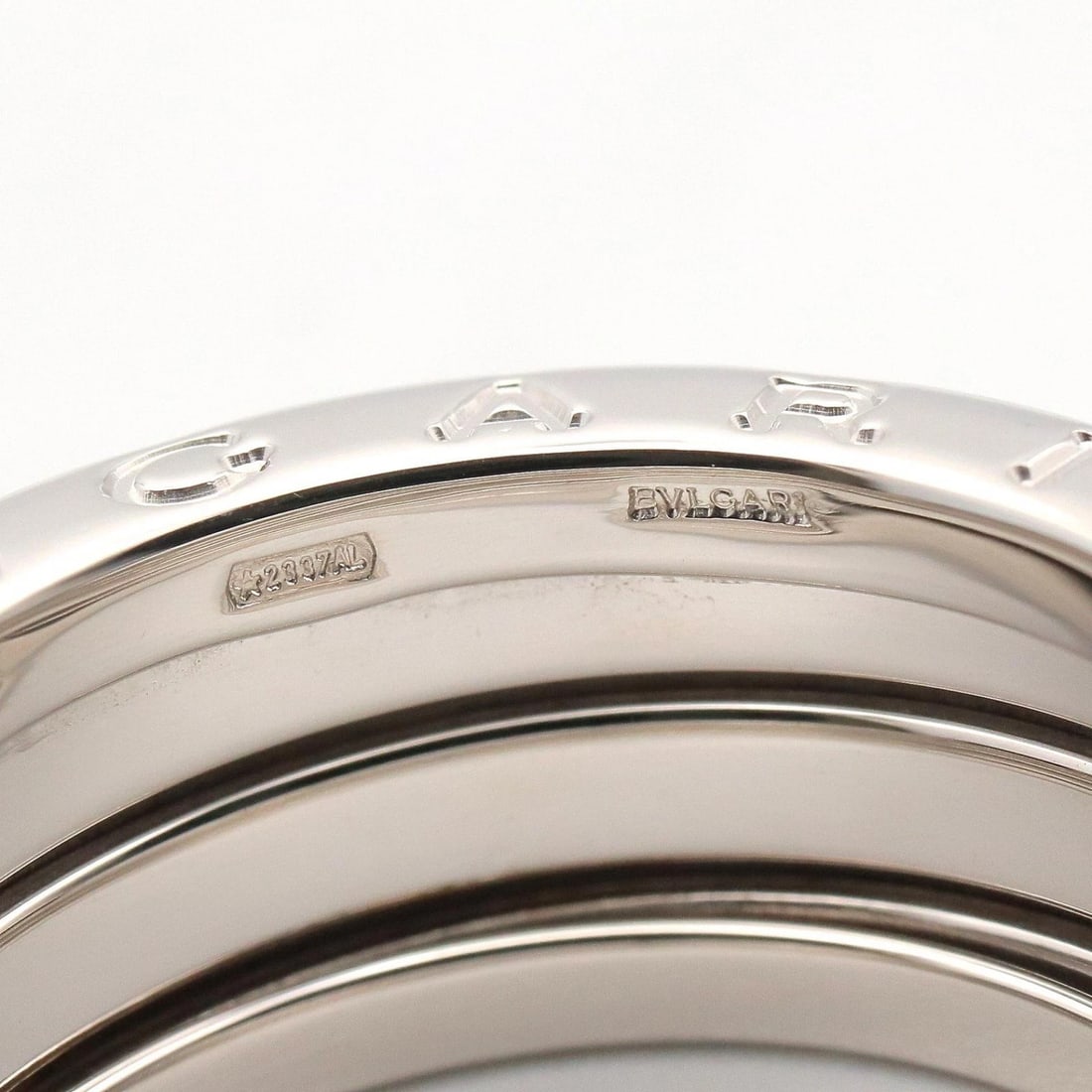 BVLGARI B-ZERO1 3BD RING K18WG - 4