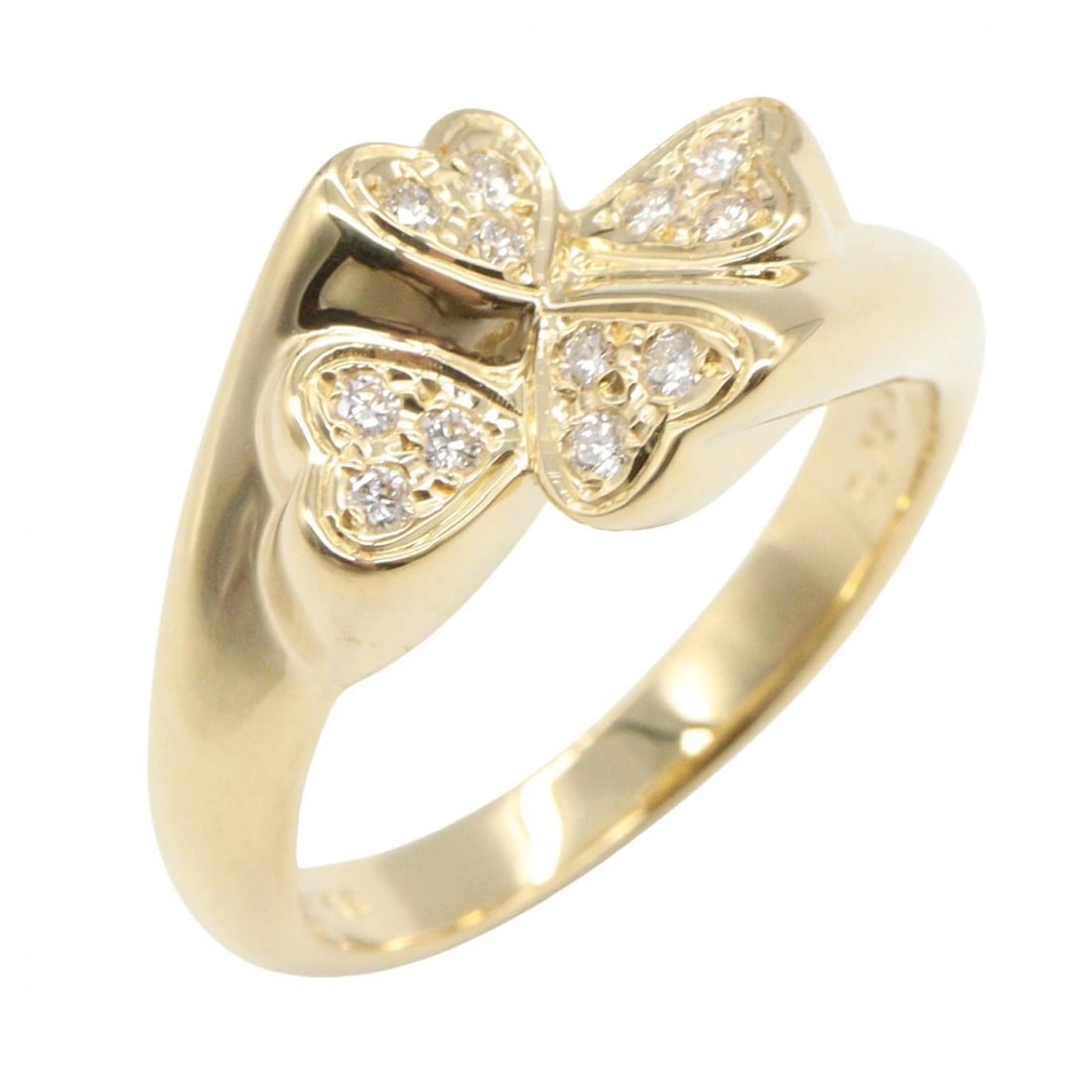 MIKIMOTO DIAMOND RING 18KYG YELLOW GOLD: MIKIMOTO Diamond Ring 18KYG Yellow Gold Brand: MIKIMOTO Type/Style: Ring Material: K18 (Yellow Gold), Color: Gold Size: US size 5.5 Accessories: None Accessories Notice: When purchasing pre-owned