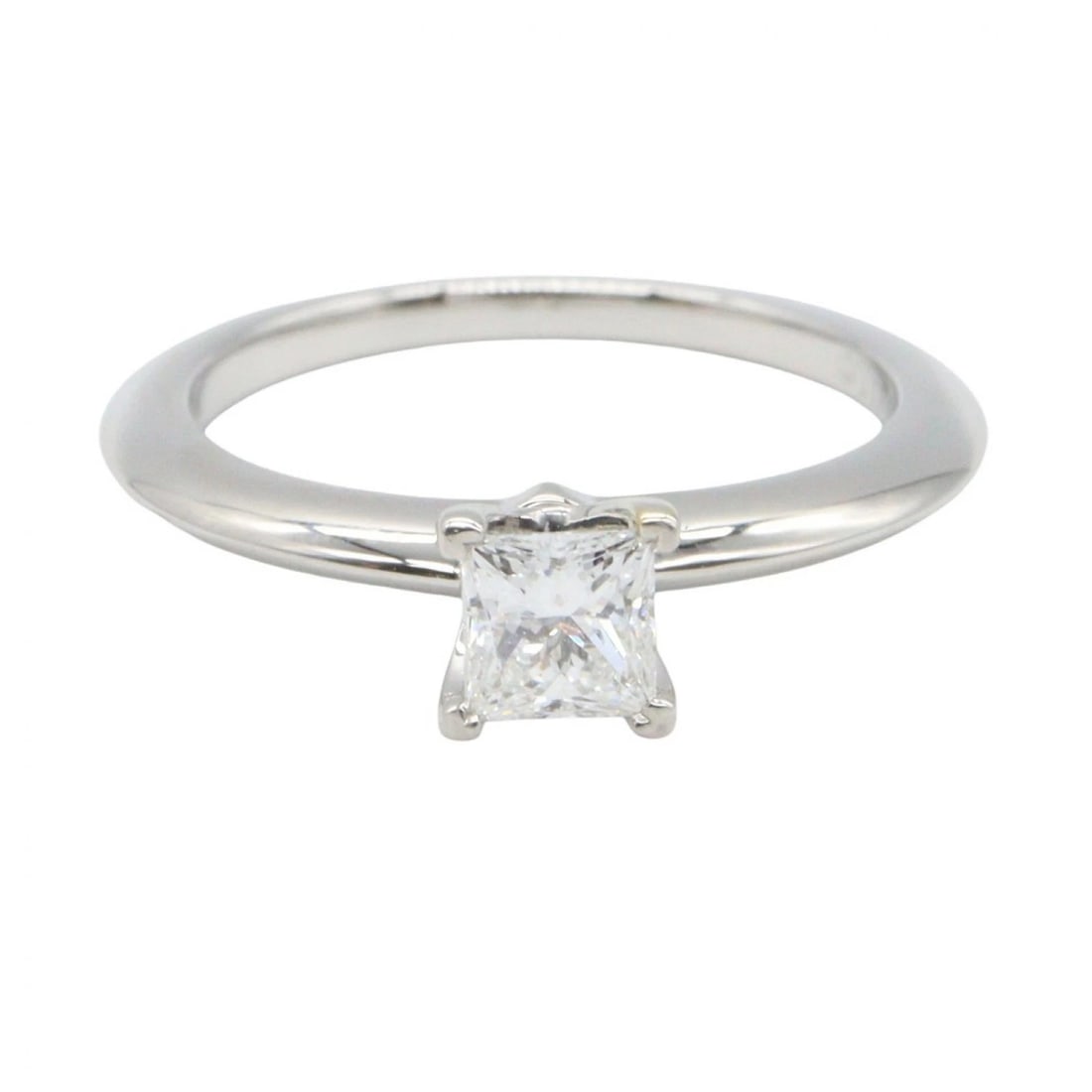 TIFFANY?CO SQUARE PRINCESS DIAMOND RING - 2