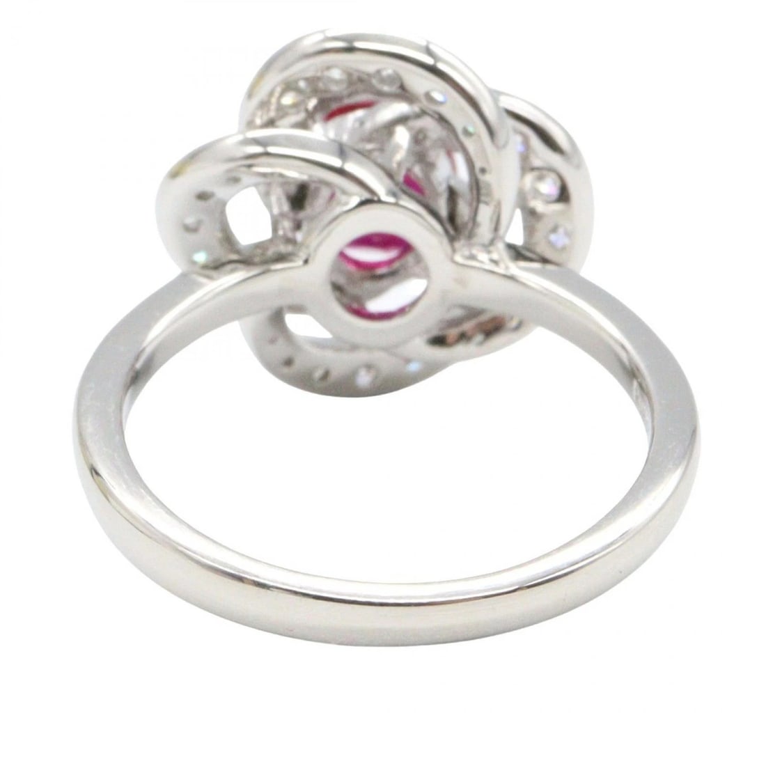 JEWELRY RUBY DIAMOND RING PT950 - 3