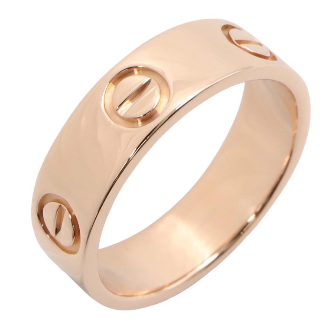 CARTIER LOVE RING 18KPG PINK ROSE GOLD: CARTIER Love Ring 18KPG Pink Rose Gold Brand: CARTIER Type/Style: Ring Material: K18PG?Rose Gold?, Color: Gold Size: US size 6 Accessories: None Accessories Notice: When purchasing pre-owned goods,