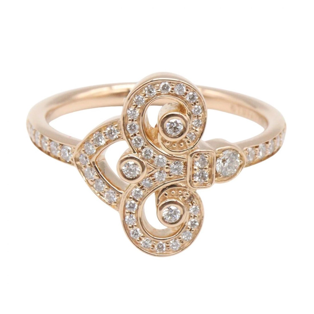 TIFFANY?CO FLEUR DE LIS DIAMOND RING - 2