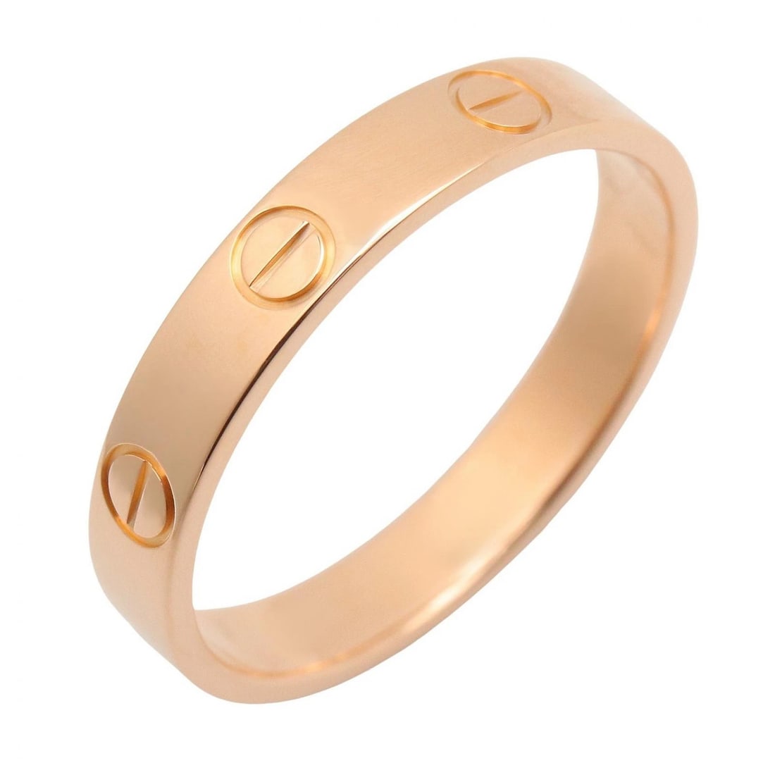 CARTIER MINI LOVE RING 18KPG PINK ROSE GOLD: CARTIER Mini Love Ring 18KPG Pink Rose Gold Brand: CARTIER Type/Style: Ring Material: K18PG?Rose Gold?, Color: Gold Size: US size 8 Accessories: None Accessories Notice: When purchasing pre-owned