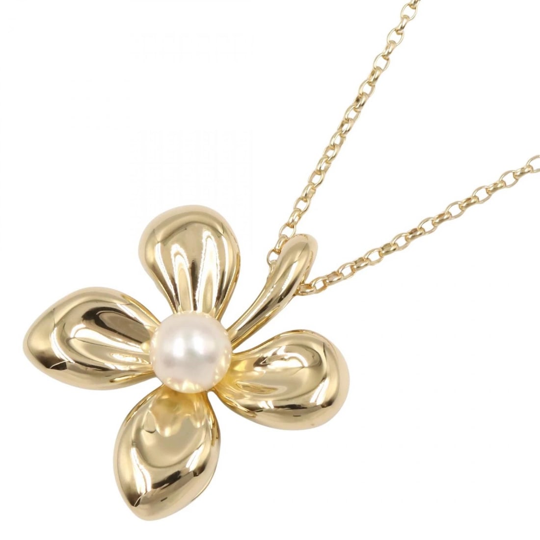MIKIMOTO AKOYA PEARL NECKLACE PENDANT 18KYG: MIKIMOTO Akoya Pearl Necklace Pendant 18KYG Brand: MIKIMOTO Type/Style: Necklace Material: K18 (Yellow Gold), Color: Gold Size: Size Neck rotation?50.5cm(19.9") Motif W?24mm x H?27mm(0.9" x 1.1")