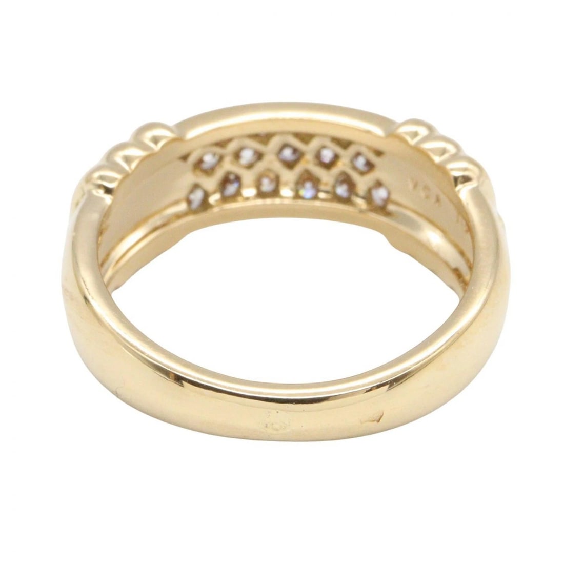VAN CLEEF & ARPELS DIAMOND RING 18KYG - 3