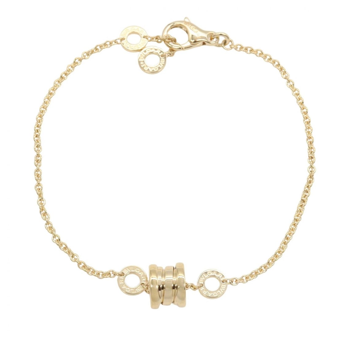 BVLGARI B-ZERO1 ELEMENT BRACELET 18KYG: BVLGARI B-zero1 Element Bracelet 18KYG Brand: BVLGARI Type/Style: Bracelet Material: K18 (Yellow Gold), Color: Gold Size: Size Band Length?19.5cm(7.7") Notation Size?- Motif W?7mm x H?9mm(0.3" x