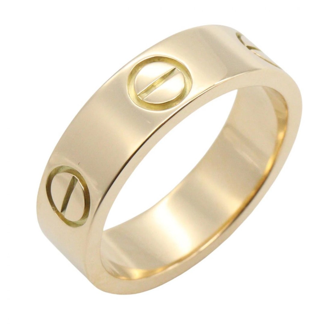 CARTIER LOVE RING 18KYG YELLOW GOLD: CARTIER Love Ring 18KYG Yellow Gold Brand: CARTIER Type/Style: Ring Material: K18 (Yellow Gold), Color: Gold Size: US size 5.25 Accessories: None Accessories Notice: When purchasing pre-owned goods,