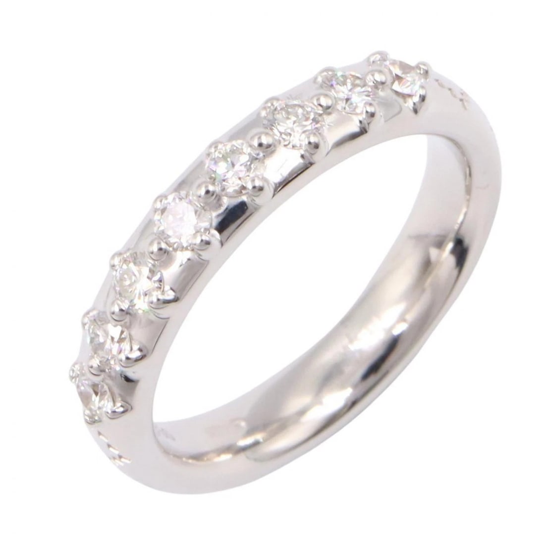 GUCCI DIAMANTISSIMA DIAMOND RING: GUCCI Diamantissima Diamond Ring Brand: GUCCI Type/Style: Ring Material: K18WG?White Gold?, Color: Silver Size: US size 4 Accessories: None Accessories Notice: When purchasing pre-owned go