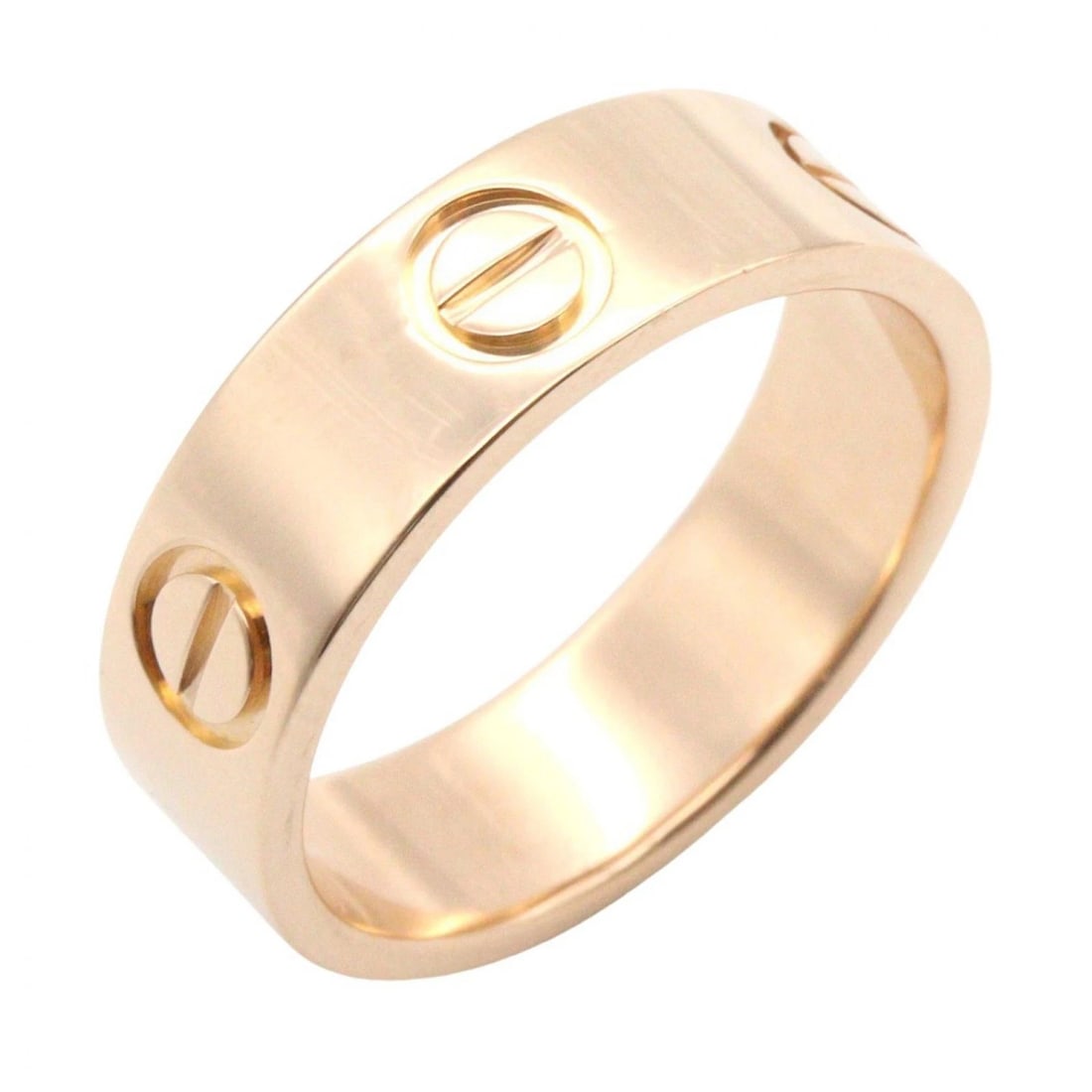 CARTIER LOVE RING 18KPG PINK ROSE GOLD: CARTIER Love Ring 18KPG Pink Rose Gold Brand: CARTIER Type/Style: Ring Material: K18PG?Rose Gold?, Color: Gold Size: Us size 5.75 Accessories: None Accessories Notice: When purchasing pre-owned