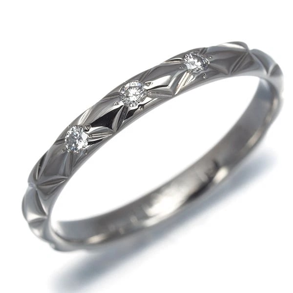 CHANEL RING DIAMOND 950 PLATINUM - 2