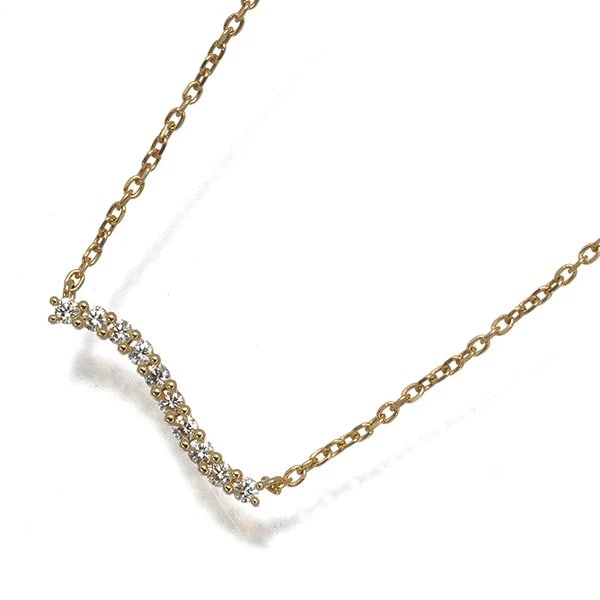 TASAKI NECKLACE DIAMOND 18K 750 YELLOW GOLD: TASAKI Necklace Diamond 18K 750 Yellow Gold Brand: TASAKI Type/Style: Necklace Material: 18K/ 750 Yellow Gold, Main Stone Natural Color: Yellow Gold Size: Necklace length: 42cm Adjustable to short