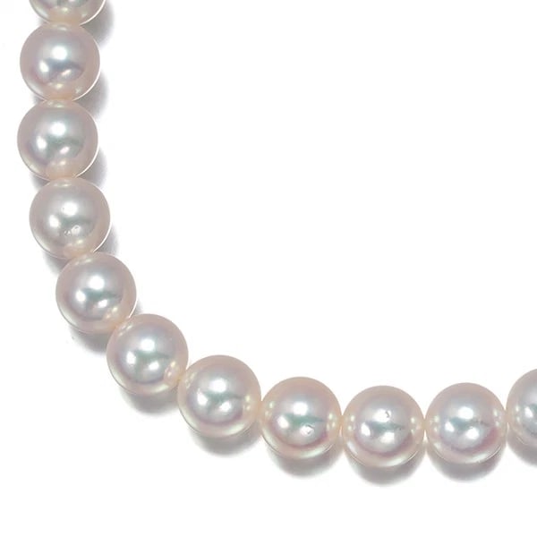 MIKIMOTO NECKLACE AKOYA PEARL SILVER: Mikimoto Necklace Akoya Pearl Silver Brand: MIKIMOTO Type/Style: Necklace Material: Silver, Main Stone Cultured Color: Silver Size: Necklace length: 43cm Accessories: None Accessories Noti