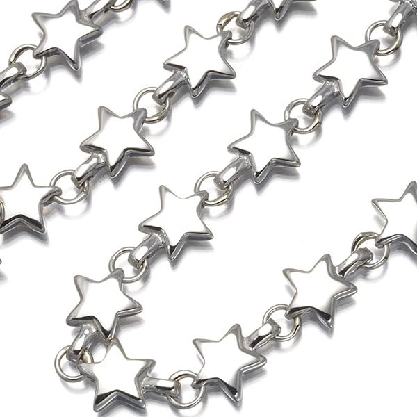TIFFANY&CO. NECKLACE PUFFED STAR 925 STERLING SILVER: Tiffany&Co. Necklace Puffed Star 925 Sterling Silver Brand: Tiffany & Co. Type/Style: Necklace Material: 925/ Sterling Silver, Color: Silver Size: Necklace length: 41cm Design width: 7.8mm Accesso