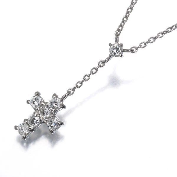 VENDOME NECKLACE DIAMOND 950 850 PLATINUM: VENDOME Necklace Diamond 950 850 Platinum Brand: VENDOME Type/Style: Necklace Material: 950/ 850/ Platinum, Main Stone Natural Color: Silver Size: Necklace length: 36 / 40cm Pendant size: 22.4 x 6.8mm