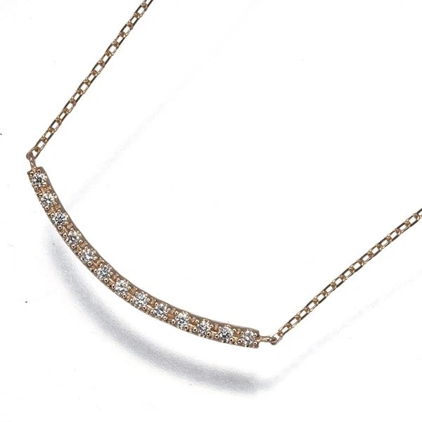 VENDOME NECKLACE DIAMOND LUEUR 18K 750 ROSE GOLD: VENDOME Necklace Diamond Lueur 18K 750 Rose Gold Brand: VENDOME Type/Style: Necklace Material: 18K/ 750 Rose Gold, Main Stone Natural Color: Rose Gold Size: Necklace length: 45cm Adjustable to short