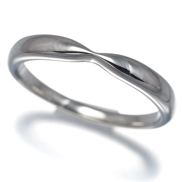 TIFFANY&CO. RING HARMONY WEDDING BAND 950 PLATINUM: Tiffany&Co. Ring Harmony Wedding Band 950 Platinum Brand: Tiffany & Co. Type/Style: Ring Material: 950/ Platinum, Color: Silver Size: US6.5 Accessories: None Accessories Notice: When purchasing