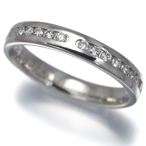 HERMES RING DIAMOND 950 PLATINUM: HERMES Ring Diamond 950 Platinum Brand: HERMES Type/Style: Ring Material: 950/ Platinum, Main Stone Natural Color: Silver Size: US4 - 4.25 Accessories: None Accessories Notice: When purchasing