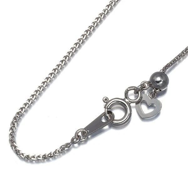 TARANT CHAIN NECKLACE 18K 750 WHITE GOLD: Tarant Chain Necklace 18K 750 White Gold Brand: Unbranded Type/Style: Necklace Material: 18K/ 750 White Gold, Color: White Gold Size: Necklace length: 45cm Adjustable to short length with an