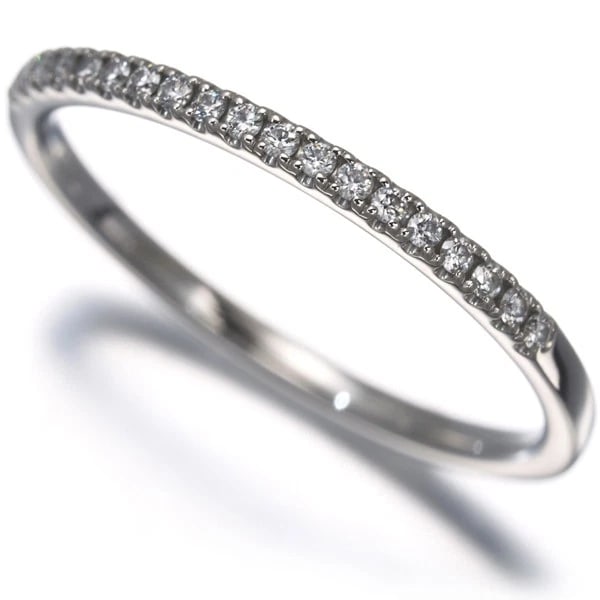 STAR JEWELRY RING DIAMOND 950 PLATINUM: STAR JEWELRY Ring Diamond 950 Platinum Brand: STAR JEWELRY Type/Style: Ring Material: 950 /Platinum, Main Stone Natural Color: Silver Size: US5.25-5.5 Accessories: None Accessories Notice:
