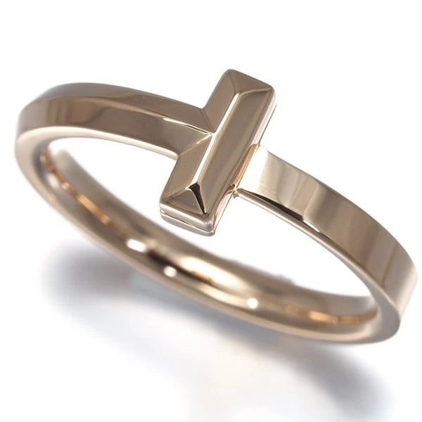 TIFFANY&CO. RING TIFFANY 18K 750 ROSE GOLD: Tiffany&Co. Ring Tiffany 18K 750 Rose Gold Brand: Tiffany & Co. Type/Style: Ring Material: 18K/ 750 Rose Gold, Color: Rose Gold Size: US6 Accessories: None Accessories Notice: When purchas