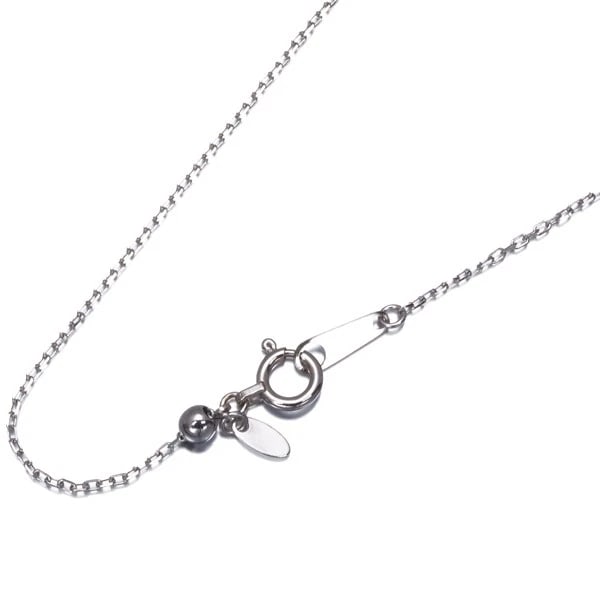 CABLE CHAIN NECKLACE 18K 750 WHITE GOLD: Cable Chain Necklace 18K 750 White Gold Brand: Unbranded Type/Style: Necklace Material: 18K/ 750 White Gold, Color: White Gold Size: Necklace length: 45cm Adjustable to short length with an extender.