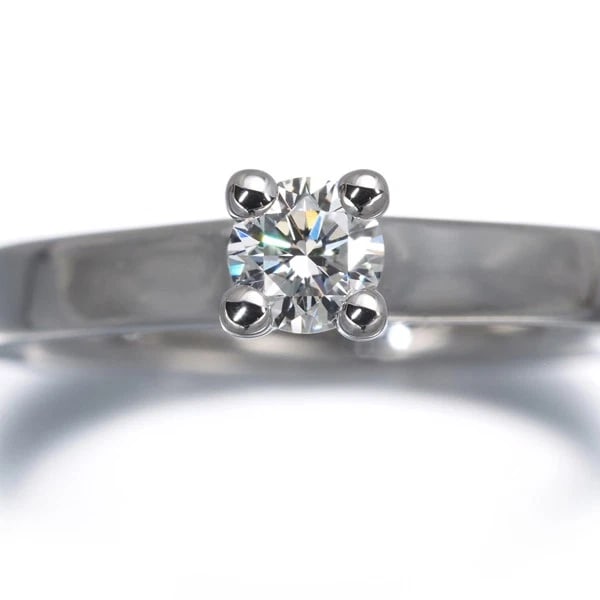 GEORG JENSEN RING DIAMOND MAGIC SOLITAIRE 950 PLATINUM - 3