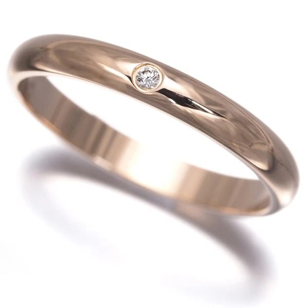 CARTIER RING DIAMOND WEDDING BAND 18K 750 ROSE GOLD: Cartier Ring Diamond Wedding Band 18K 750 Rose Gold Brand: Cartier Type/Style: Ring Material: 18K /750 Rose Gold, Main Stone Natural Color: Rose Gold Size: US5.5 - 5.75 Accessories: None Accessories