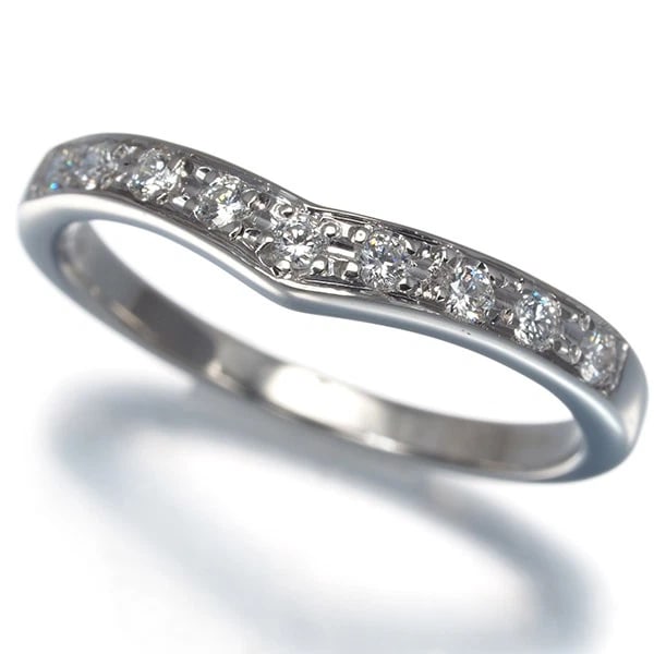 MIKIMOTO RING DIAMOND 950 PLATINUM: Mikimoto Ring Diamond 950 Platinum Brand: MIKIMOTO Type/Style: Ring Material: 950\ Platinum, Main Stone Natural Color: Silver Size: US5-5.25 Accessories: None Accessories Notice: When purchasing