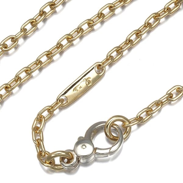 POMELLATO CHAIN NECKLACE 18K 750 YELLOW WHITE GOLD: Pomellato Chain Necklace 18K 750 Yellow White Gold Brand: Pomellato Type/Style: Necklace Material: 18K/ 750 Yellow White Gold, Color: YG,WG Size: Necklace length: 81cm Necklace width: 3.0mm Clasp