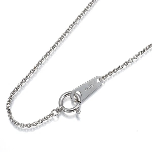 MIKIMOTO CHAIN NECKLACE CABLE 18K 750 WHITE GOLD: Mikimoto Chain Necklace Cable 18K 750 White Gold Brand: MIKIMOTO Type/Style: Necklace Material: 18K/ 750/ White Gold, Color: White Gold Size: Necklace length: 40cm Necklace width: 1.2mm Clasp width: 3