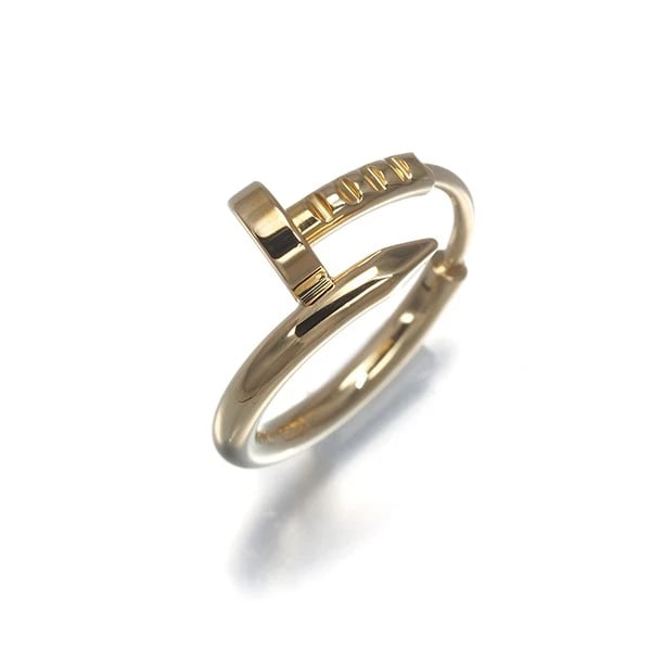 CARTIER SINGLE EARRING JUSTE UN CLOU HOOP 18K 750 YELLOW GOLD: Cartier Single Earring Juste un Clou Hoop 18K 750 Yellow Gold Brand: Cartier Type/Style: Single Earring Material: 18K/ 750 Yellow Gold, Color: Yellow Gold Size: Design size: length 14.3 x width 12.3