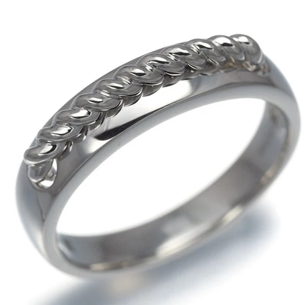 TWIST RING 900 PLATINUM - 2