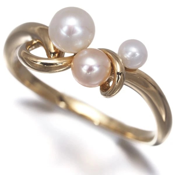 TASAKI RING BABY PEARL 18K 750 YELLOW GOLD: TASAKI Ring Baby Pearl 18K 750 Yellow Gold Brand: TASAKI Type/Style: Ring Material: 18K /750 Yellow Gold, Main Stone Cultured Color: Yellow Gold Size: US5.5-5.75 Accessories: None Accessor