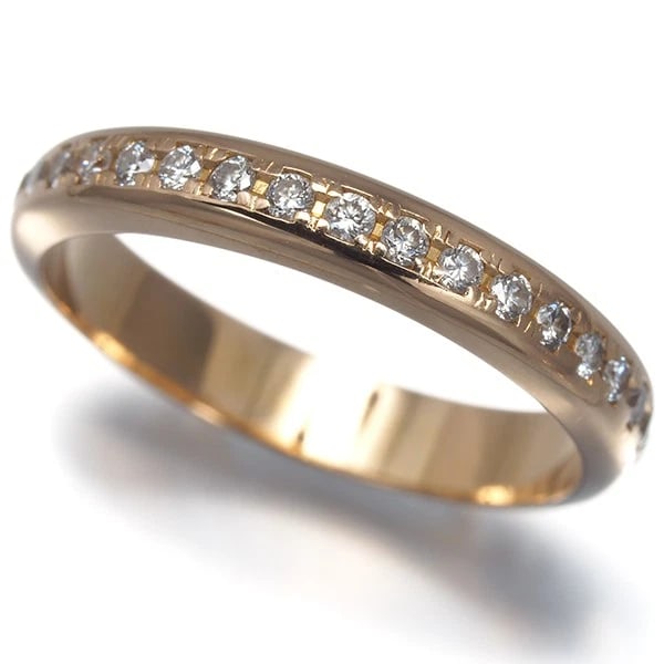 DIAMOND FULL ETERNITY RING 18K 750 ROSE GOLD: Diamond Full Eternity Ring 18K 750 Rose Gold Brand: Unbranded Type/Style: Ring Material: 18K/ 750 Rose Gold, Main Stone Natural Color: Rose Gold Size: US4-4.25 Accessories: None Accessorie