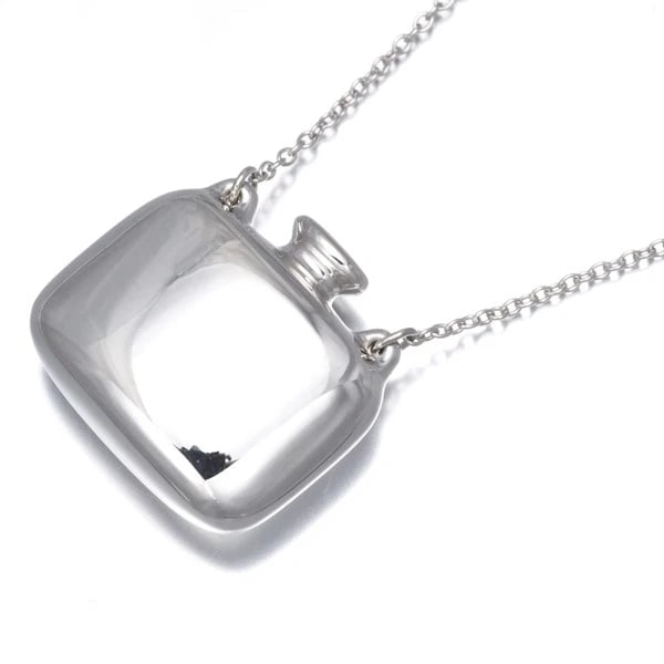 TIFFANY&CO. NECKLACE SQUARE BOTTLE LONG SILVER 925: Tiffany&Co. Necklace Square Bottle Long Silver 925 Brand: Tiffany & Co. Type/Style: Necklace Material: Silver/ 925, Color: Silver Size: Necklace length: 65cm Pendant size: 17.4 x 18.8mm Accessorie
