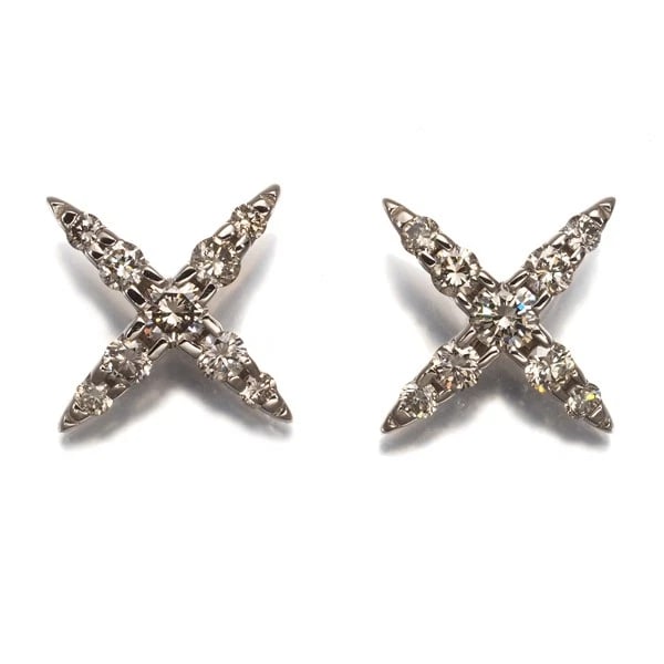 KASHIKEY EARRINGS DIAMOND NAKED 18K 750 BROWN GOLD: KASHIKEY Earrings Diamond Naked 18K 750 Brown Gold Brand: KASHIKEY Type/Style: Earring Material: 18K /750 Brown Gold, Main Stone Natural Color: Brown Gold Size: Design size: 8.8 x 8.6mm Accessorie