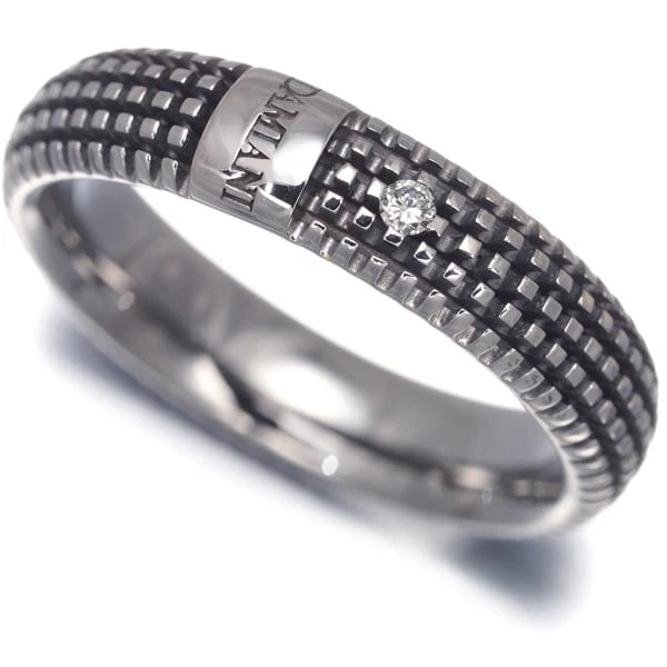 DAMIANI RING DIAMOND METROPOLITAN 18K 750 WHITE GOLD: DAMIANI Ring Diamond Metropolitan 18K 750 White Gold Brand: DAMIANI Type/Style: Ring Material: 18K/ 750 White Gold, Main Stone Natural Color: White Gold Size: US7.25 Accessories: None Acce