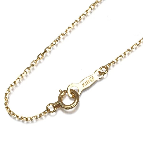 MIKIMOTO CHAIN NECKLACE CABLE 18K 750 YELLOW GOLD: Mikimoto Chain Necklace Cable 18K 750 Yellow Gold Brand: MIKIMOTO Type/Style: Necklace Material: 18K /750 Yellow Gold, Color: Yellow Gold Size: Necklace length: 38cm Necklace width: 1.1mm Clasp width: