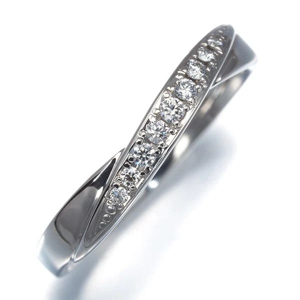 VENDOME RING DIAMOND 950 PLATINUM - 2