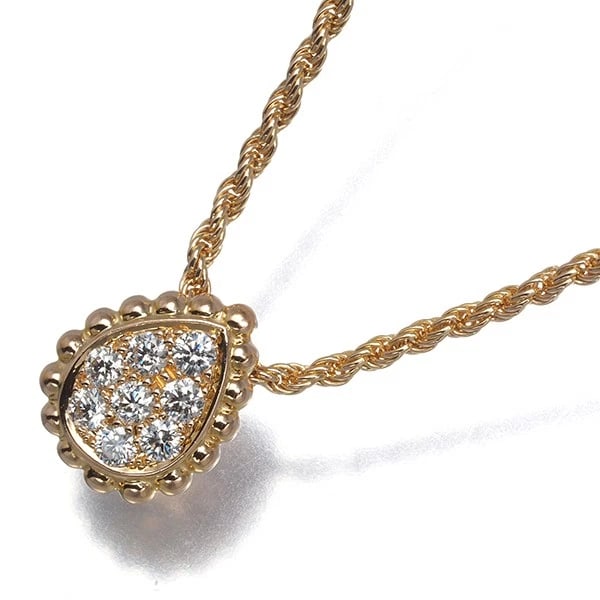 BOUCHERON NECKLACE DIAMOND SERPENT BOHEME EXTRA SMALL 18K RG CASE: Boucheron Necklace Diamond Serpent Boheme Extra Small 18K RG Case Brand: BOUCHERON Type/Style: Necklace Material: 18K/ 750 Rose Gold, Main Stone Natural Color: Rose Gold Size: Necklace length: 38 /